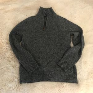 J. Crew Mercantile Quarter Zip Sweater